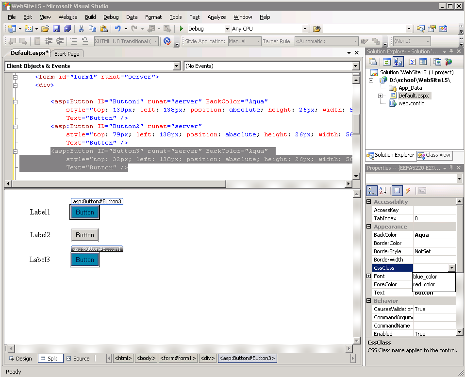 Multiple control selection in Visual Studio 2008 SP1 RTM - .NET Blog