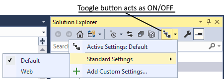 File nesting in Solution Explorer - .NET Blog