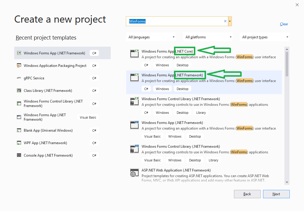 Updates To Net Core Windows Forms Designer In Visual Studio 16 5