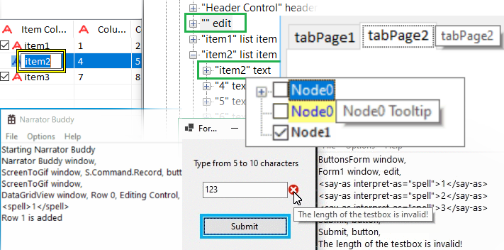Accessibility improvements, What’s new in Windows Forms in .NET 6.0