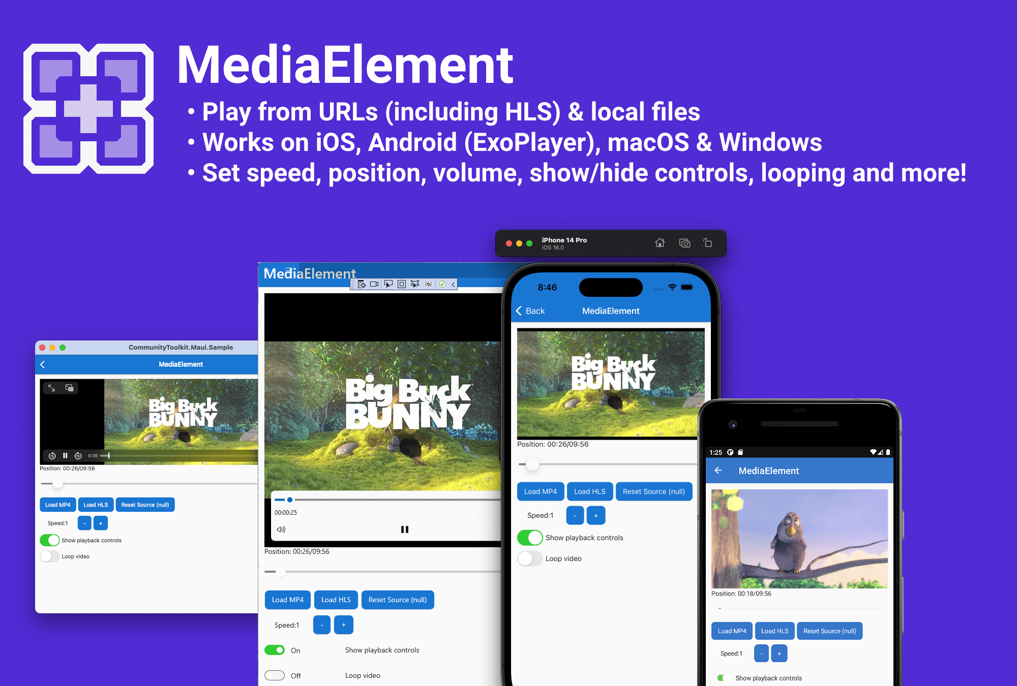 .NET MAUI Community Toolkit MediaElement v1.0 is now available! Check out how to get started with playing audio and (live) video in your .NET MAUI app.