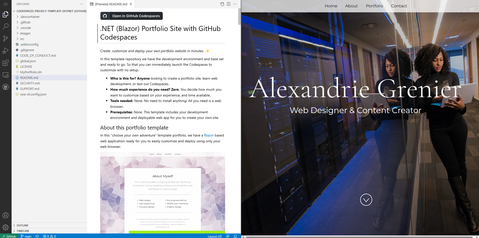 Create A Portfolio Website Without Installing Any Tools NET Blog