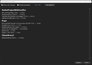 Image NuGetSolver Dialog