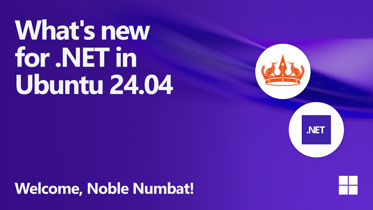 Today is launch day for Ubuntu 24.04, Noble Numbat. Congratulations to our friends at Canonical. I’d say it’s an auspicious day, but it is