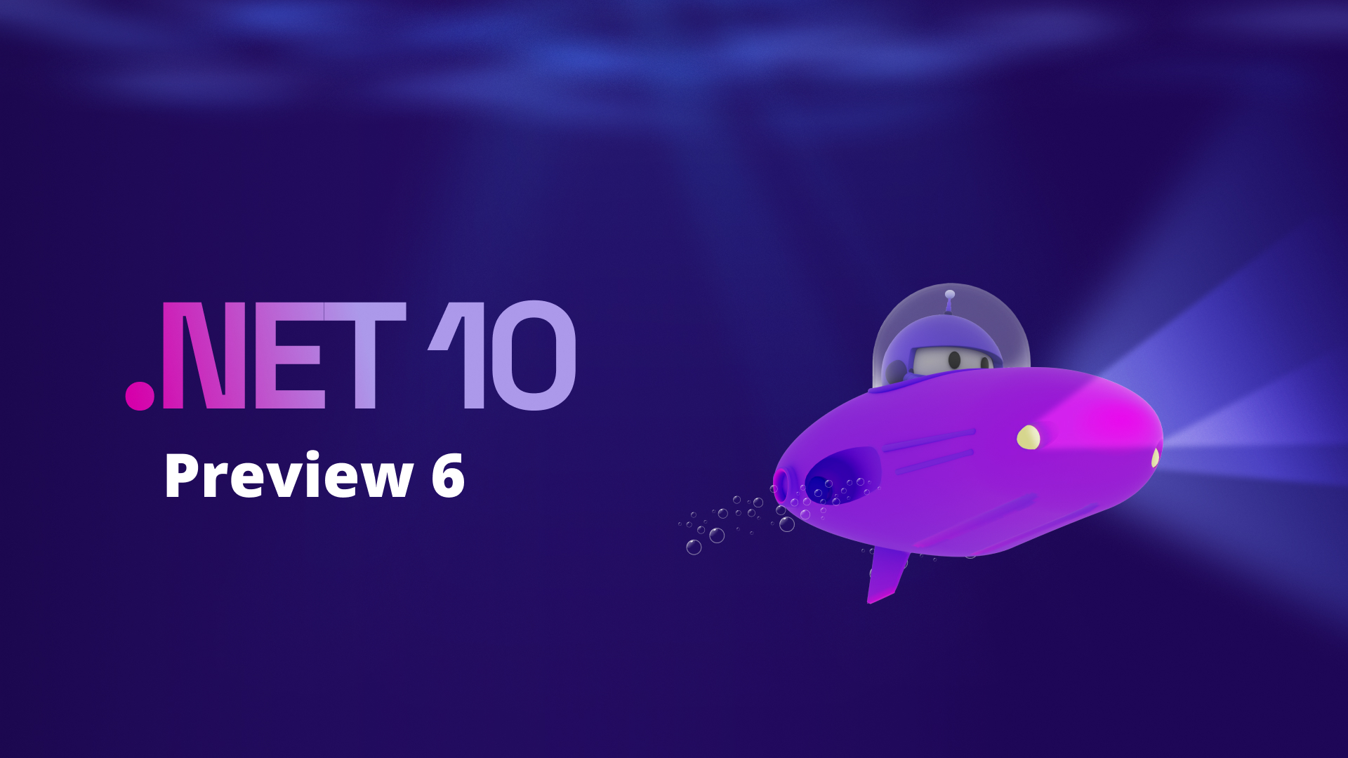 Find out about the new features in .NET 10 Preview 6 across the .NET runtime, SDK, libraries, ASP.NET Core, Blazor, C#, .NET MAUI, and more!