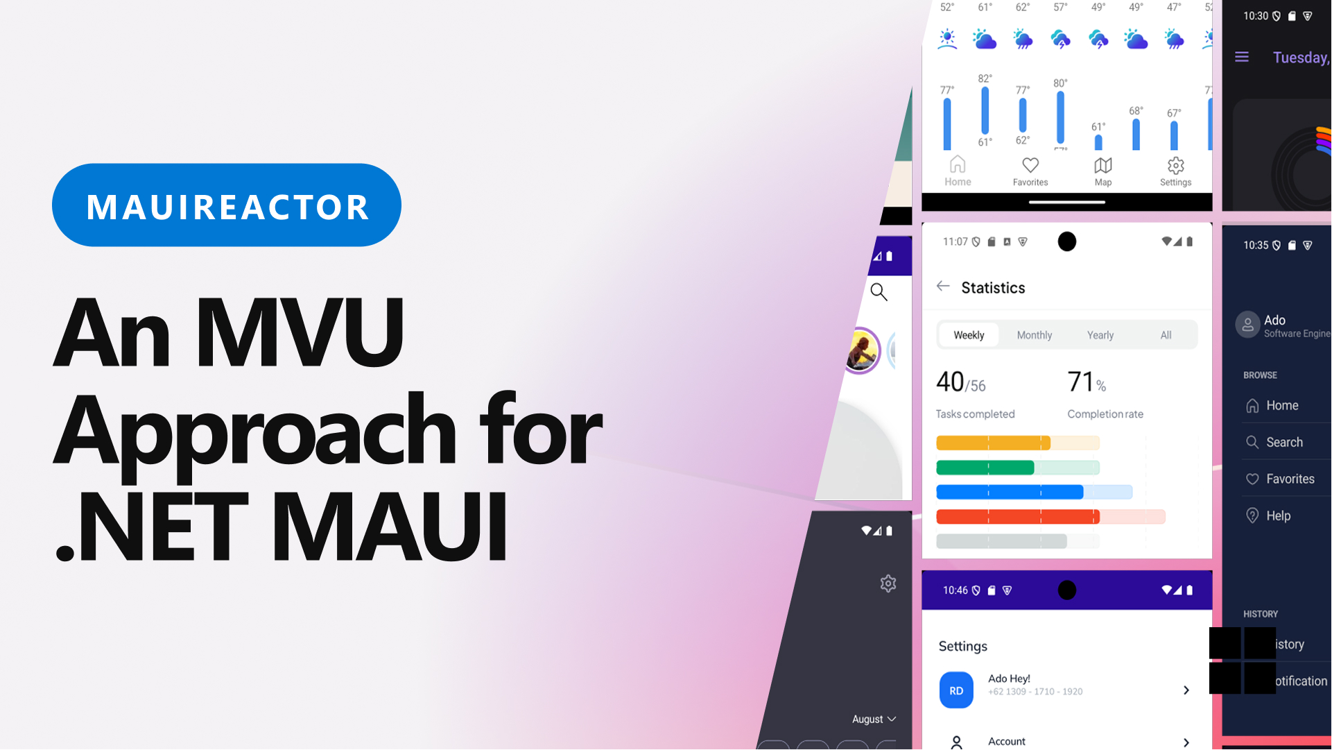 MauiReactor: An MVU Approach for .NET MAUI