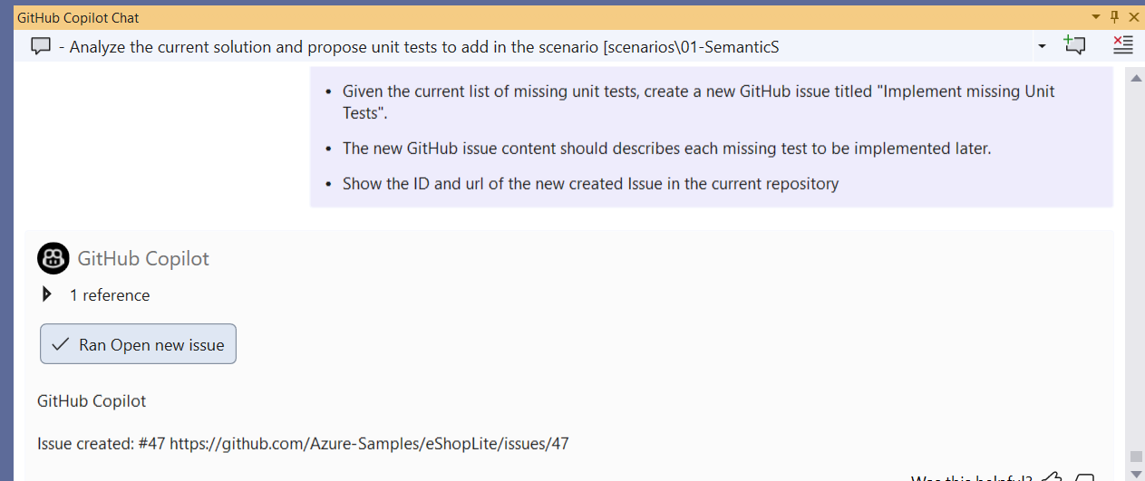 Generated GitHub Issue