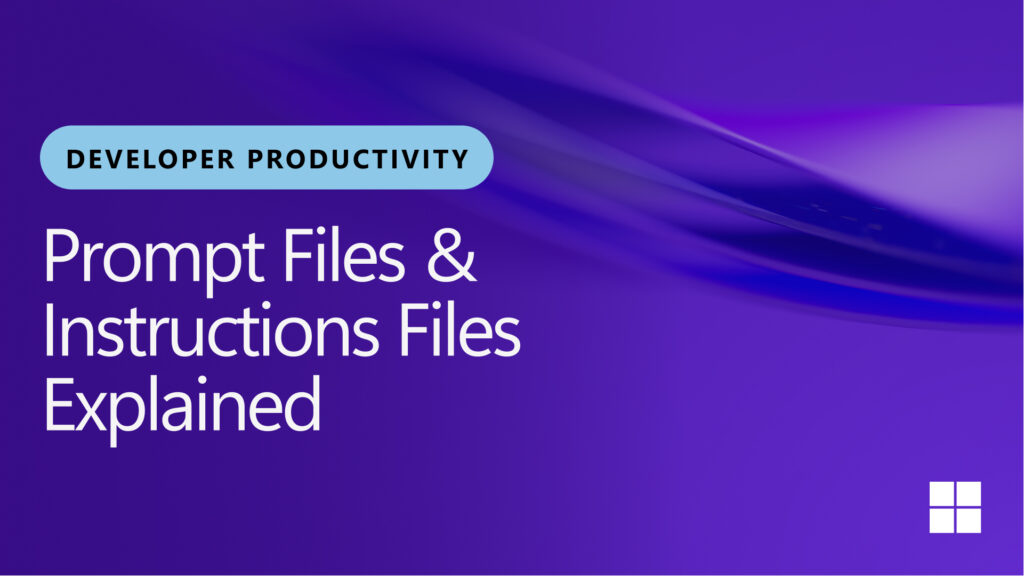 prompt files and instructions files explained jpg image
