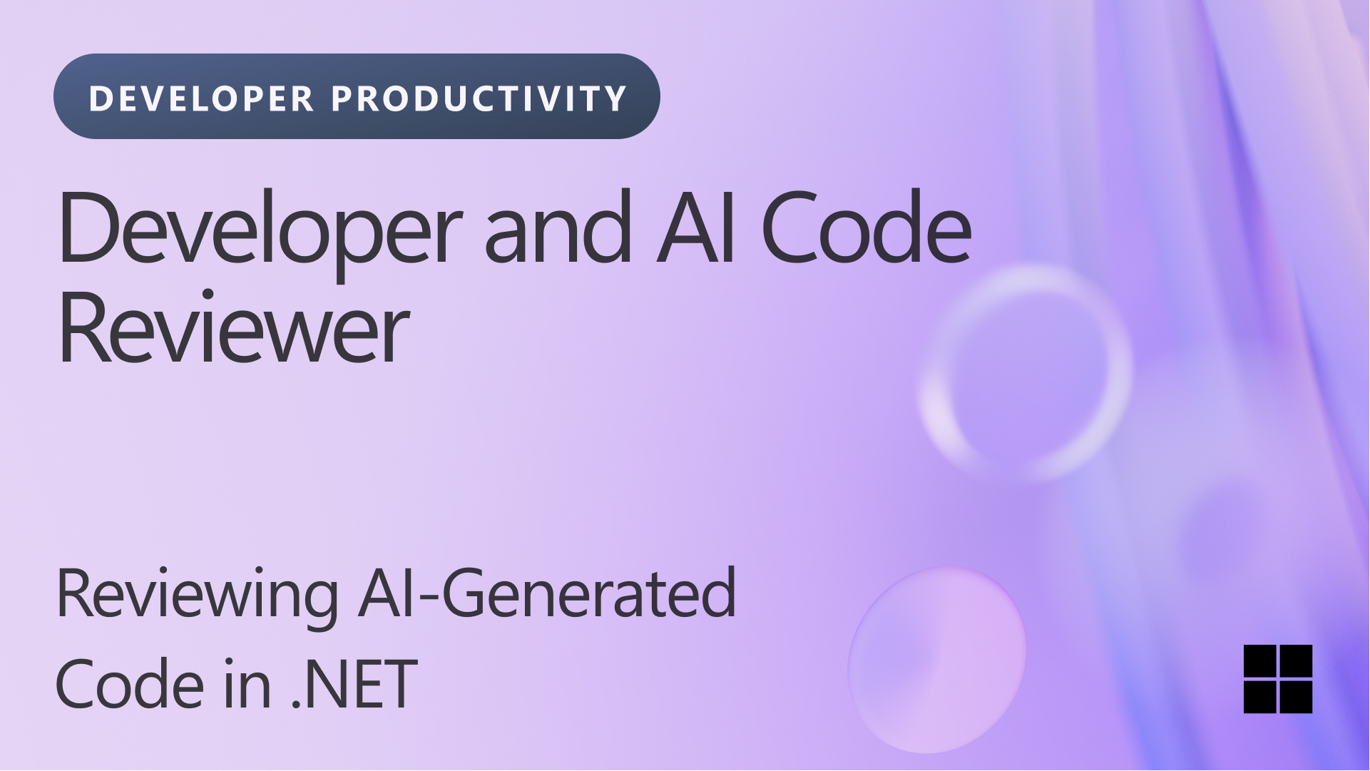 Developer and AI Code Reviewer: Reviewing AI-Generated Code in .NET
