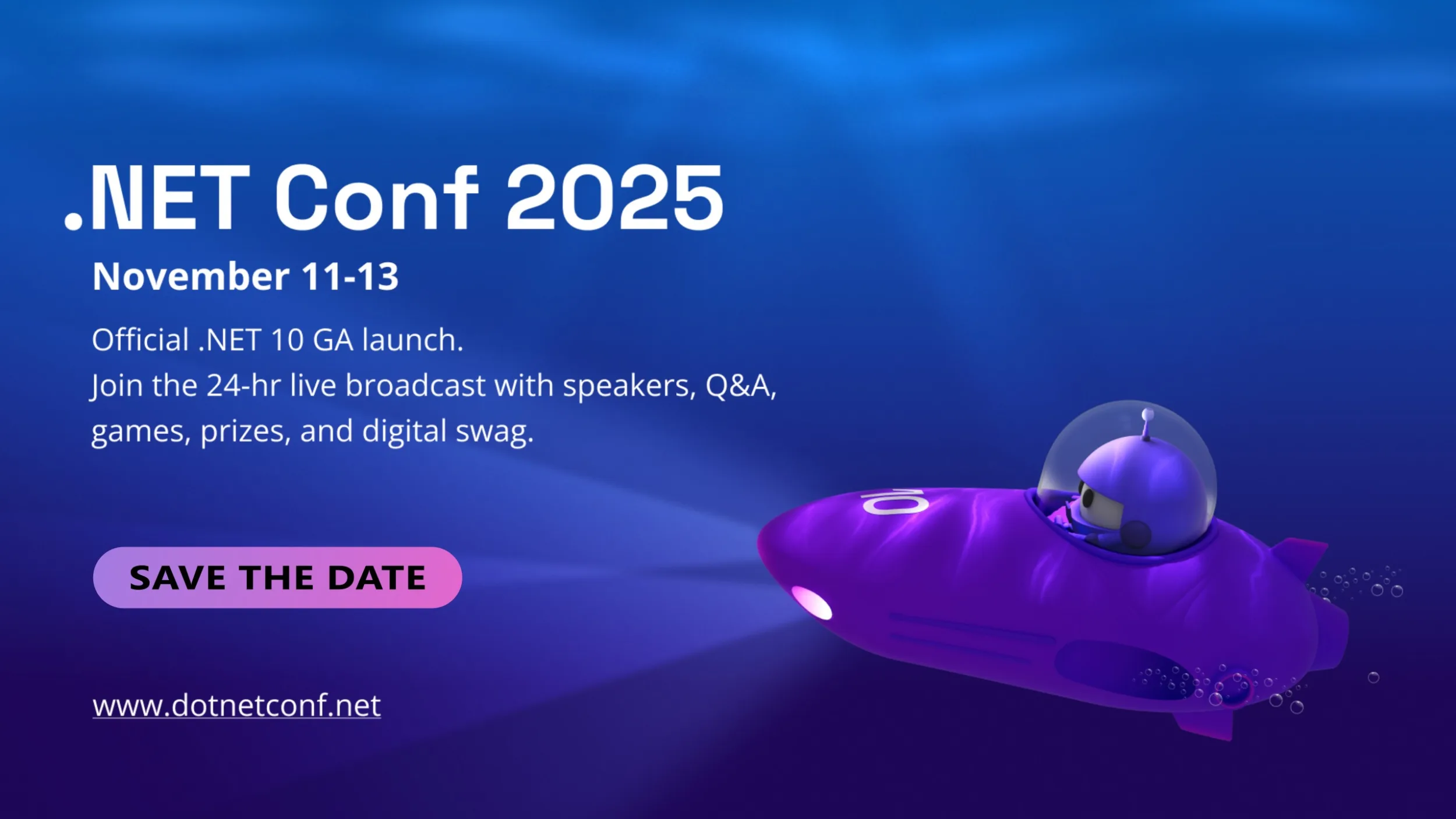 Save the date for .NET Conf!