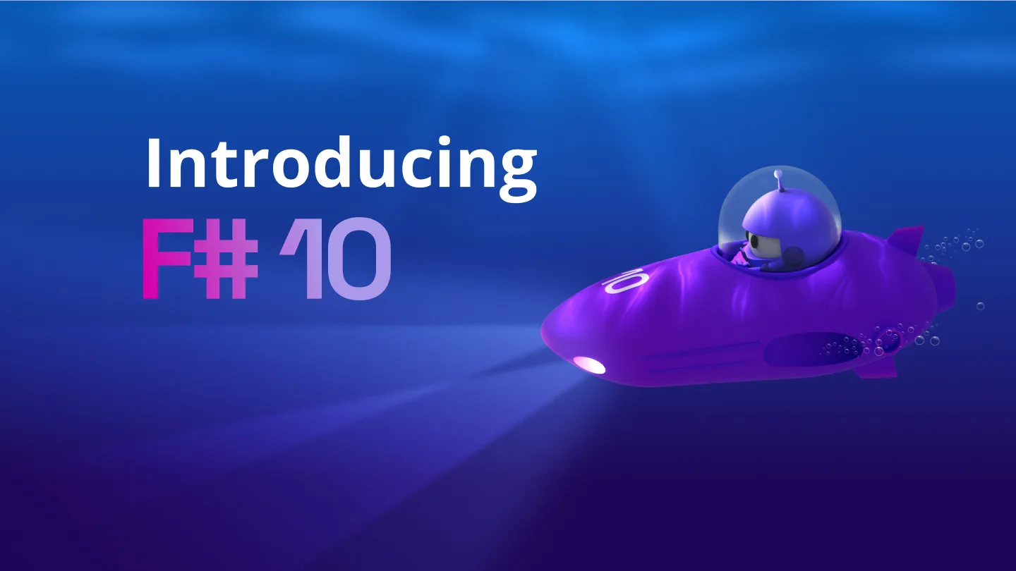 Learn about new F# 10 language features, performance upgrades, and tooling improvements shipping with .NET 10.
