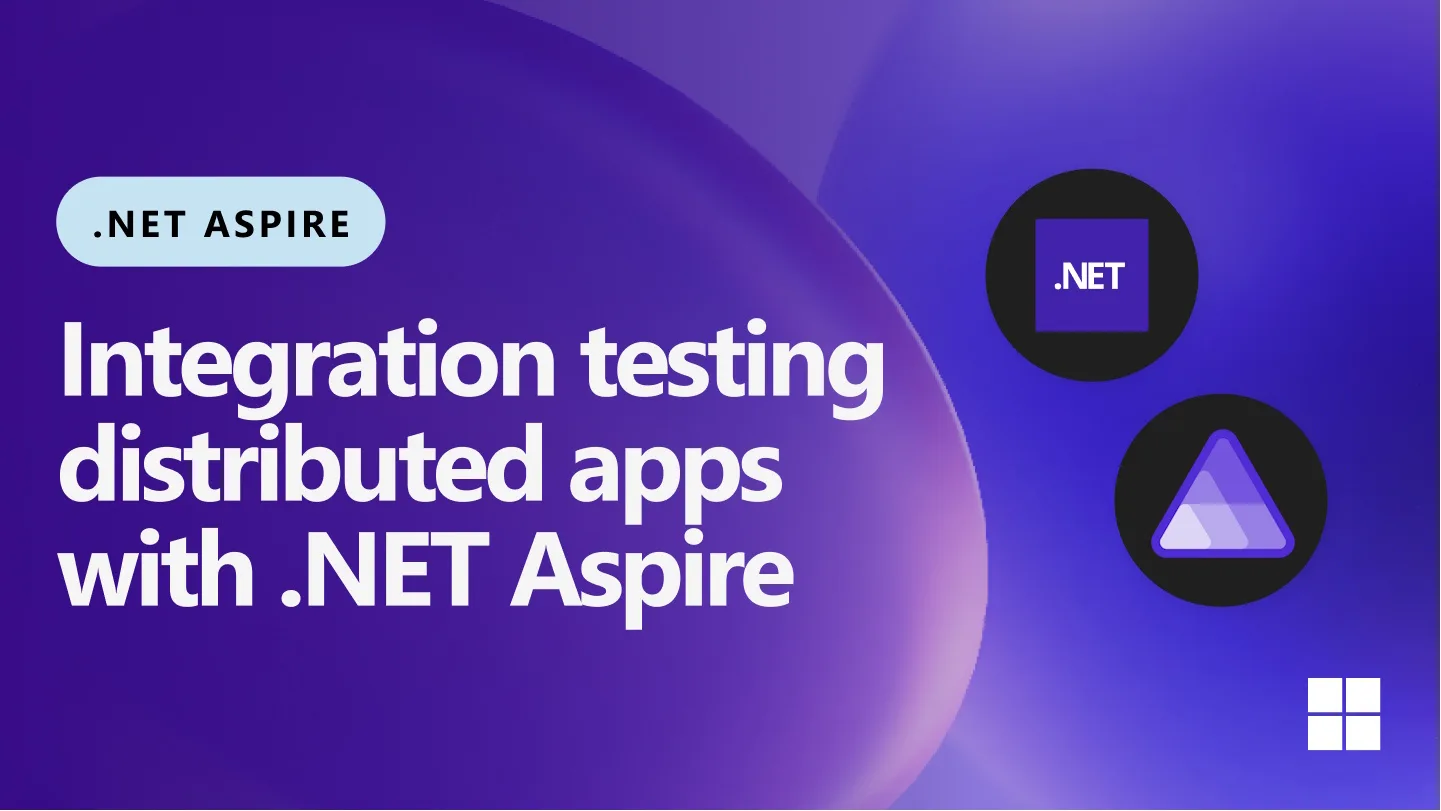 Getting started with testing and Aspire