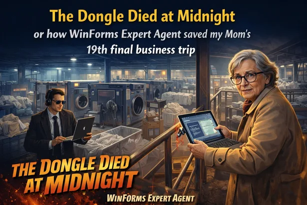 Vibe Coding. IntelliSense on Steroids. Intention-Based Development. Call it what makes you happy - it's "just" the next evolutionary step in software development for me. Which let me build my stranded 82-year-old retirement-resistant mom an ersatz time-study app when her dongle died at midnight.