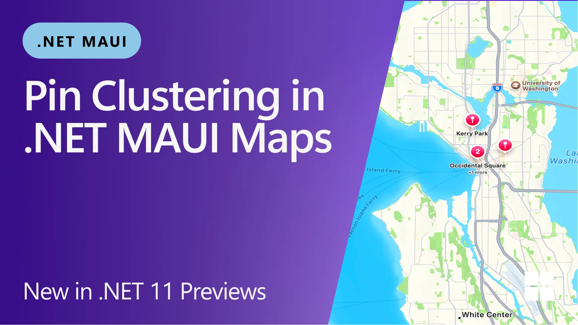 Pin Clustering in .NET MAUI Maps