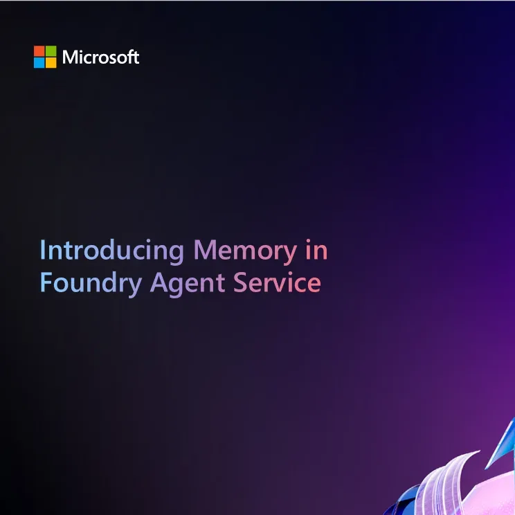 Memory in Agent Service image