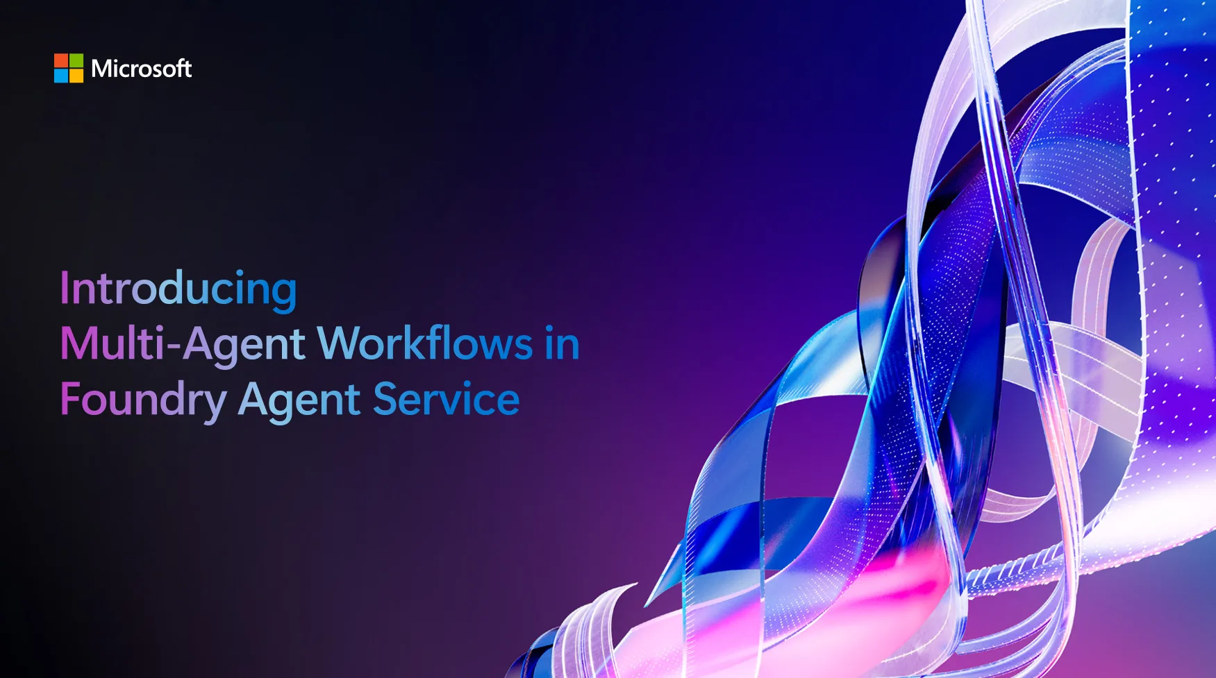 Announcing multi-agent workflows in foundry agent service image