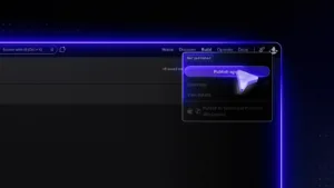 One click publishing image