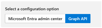 learning module configuration options