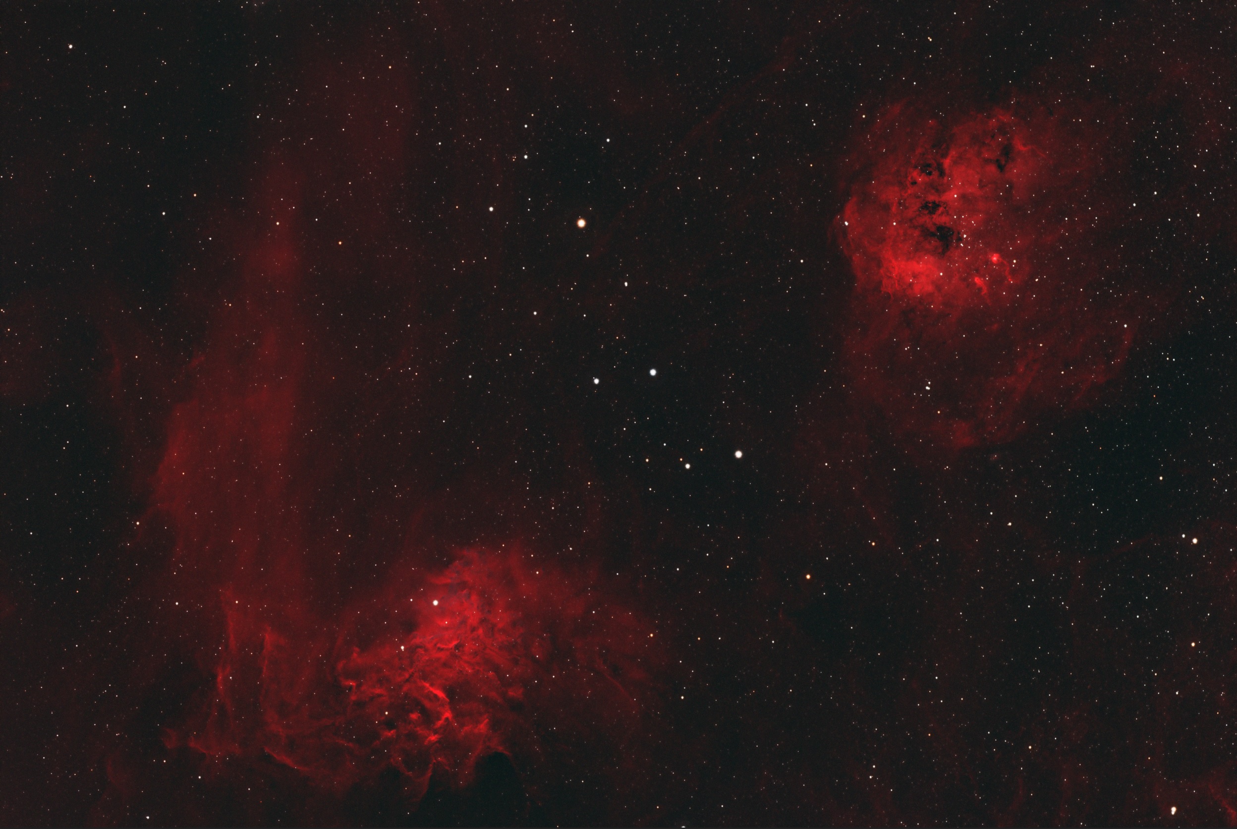 flaming star nebula original