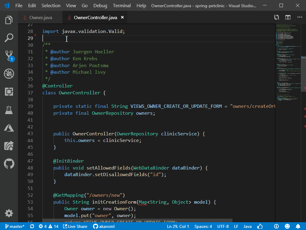 Java on Visual Studio Code April Update
