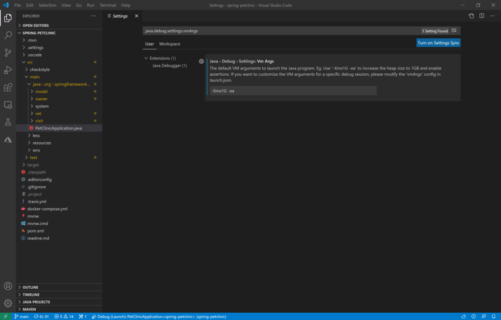 visual studio code java custom formatting