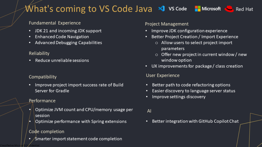 2.5 million Java developers on Visual Studio Code! Roadmap for the next