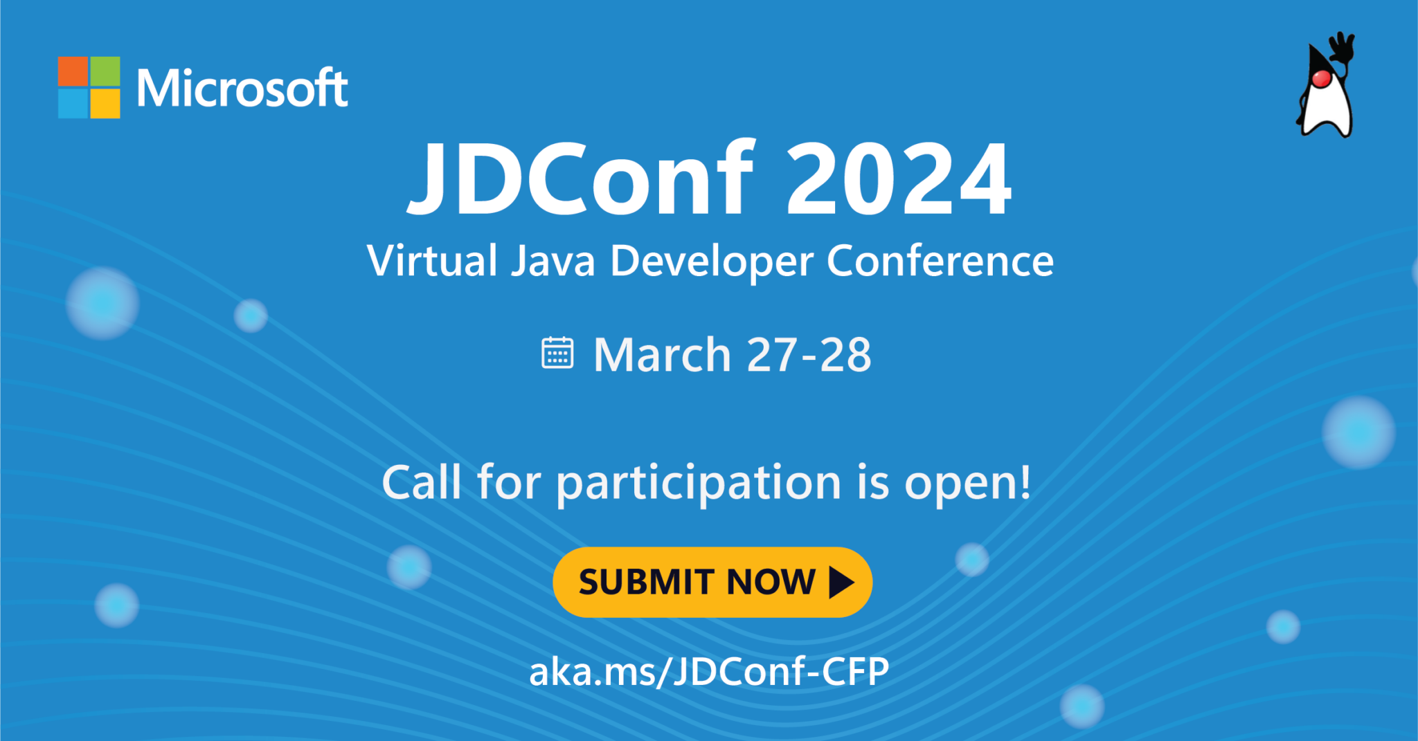 Microsoft JDConf is back in 2024! Microsoft for Java Developers