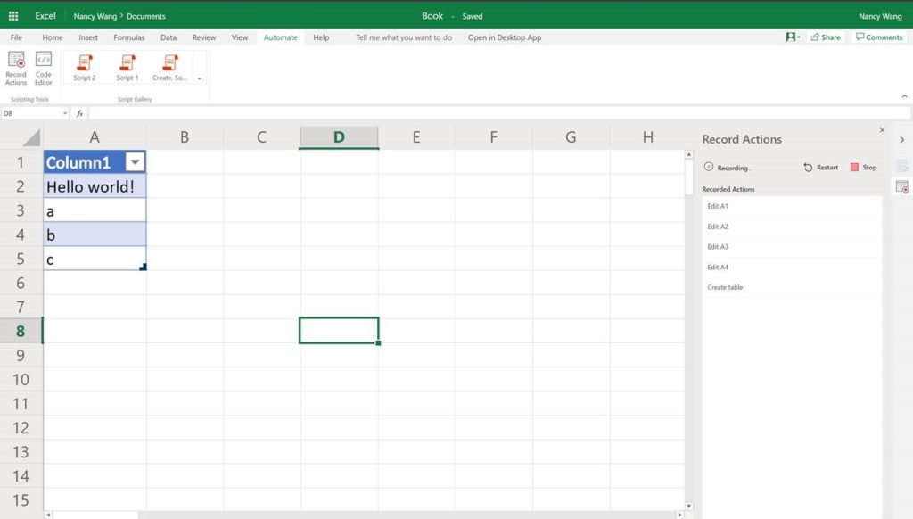 Example: Script Executor Migrates Records from Microsoft Excel to a  Collection - ProcessMaker Platform Documentation