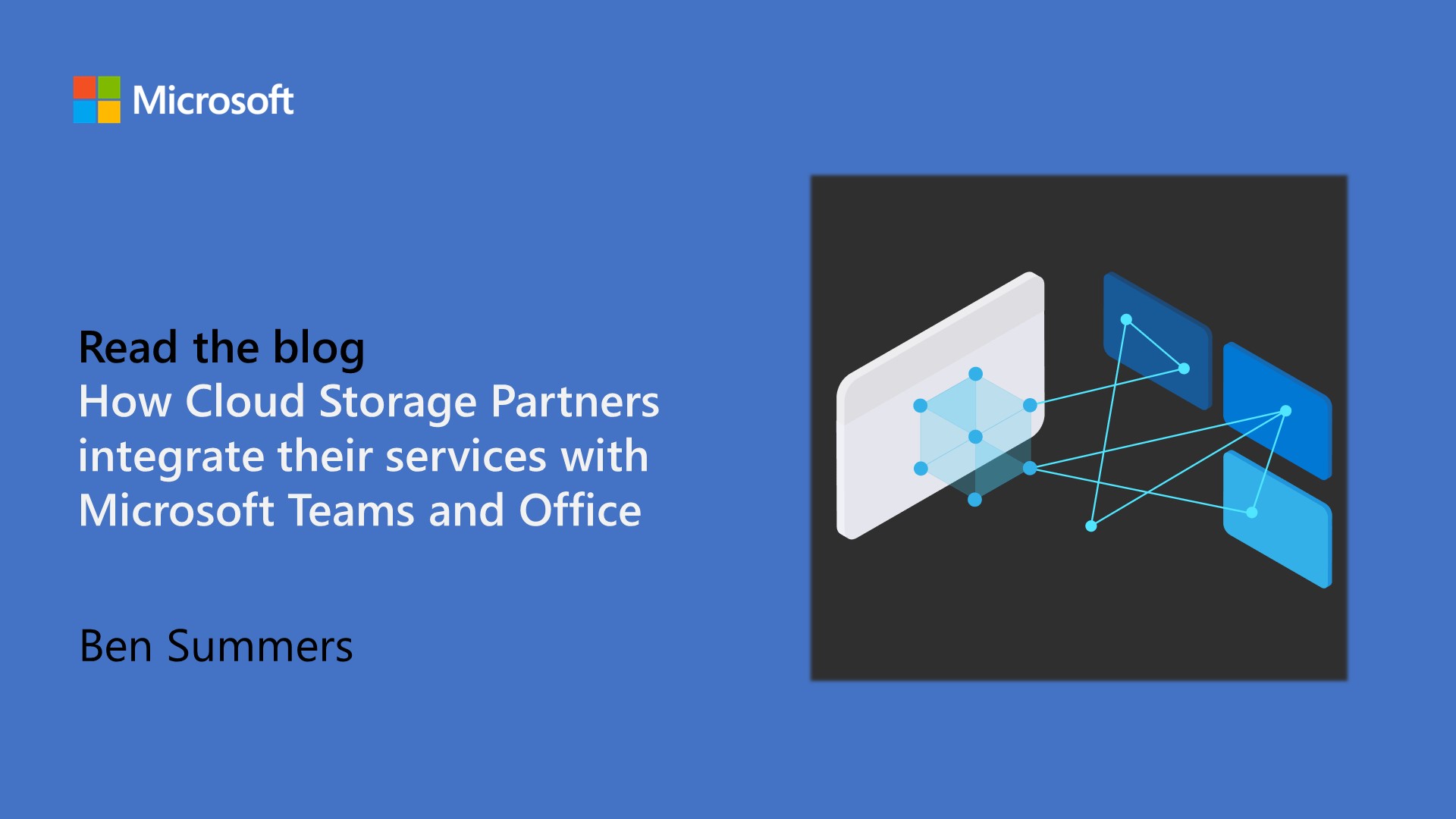 How Cloud Storage Partners integrate their services with Microsoft