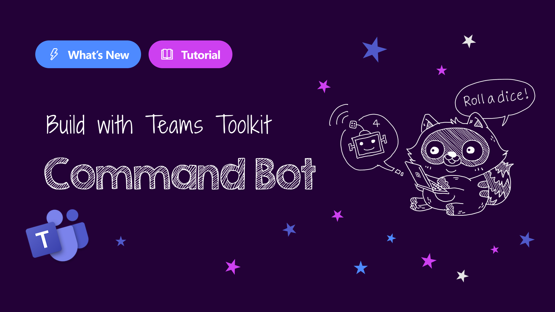Roll A Dice! Building a command bot for Microsoft Teams using Teams Toolkit with Visual Studio Code