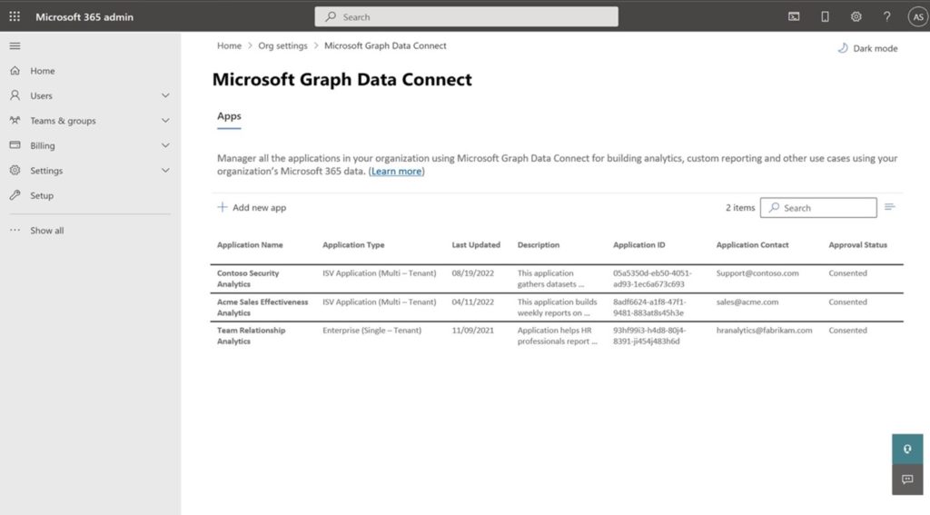 Streamlined approval and consent experience in Microsoft Compliance Center (MCC)