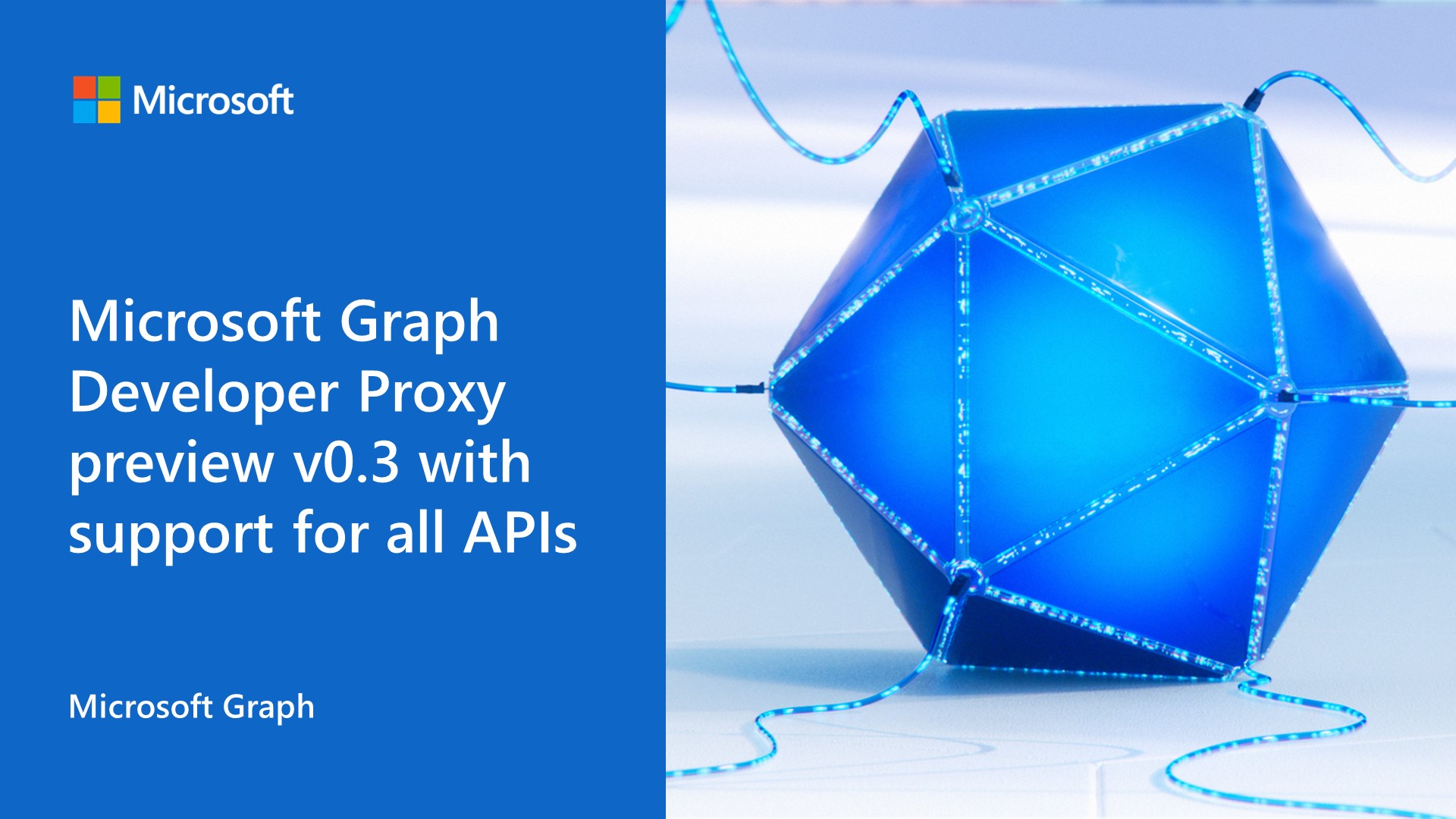 New Microsoft Graph Developer Proxy preview v0.3 with support for all APIs