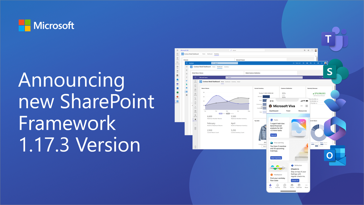 Announcing SharePoint Framework 1.17.3 for Microsoft 365 extensibility