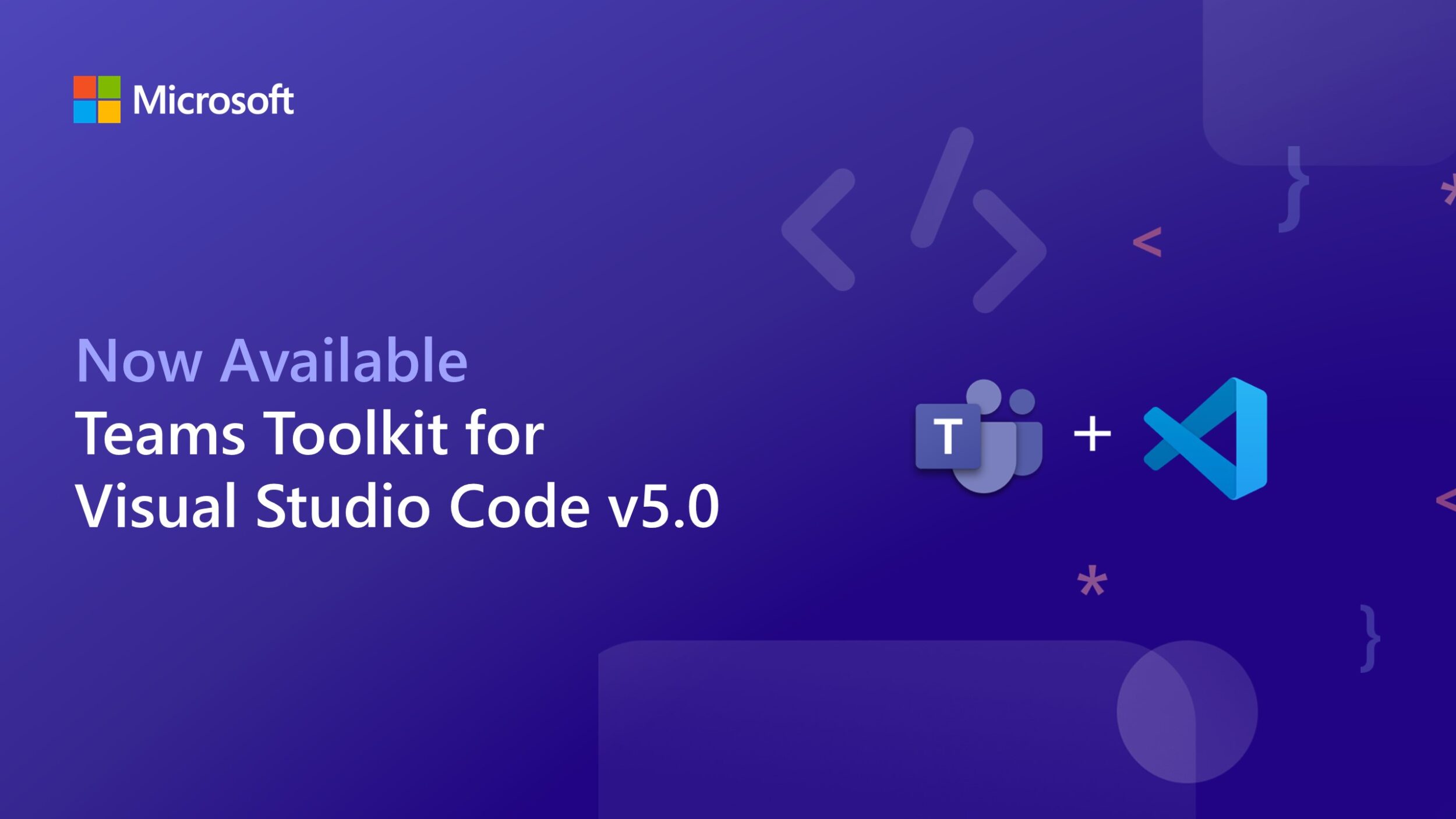 Teams Toolkit for Visual Studio Code 5 now available