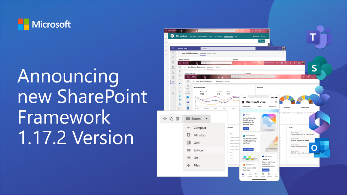 Announcing SharePoint Framework 1.17.2 for Microsoft 365 extensibility