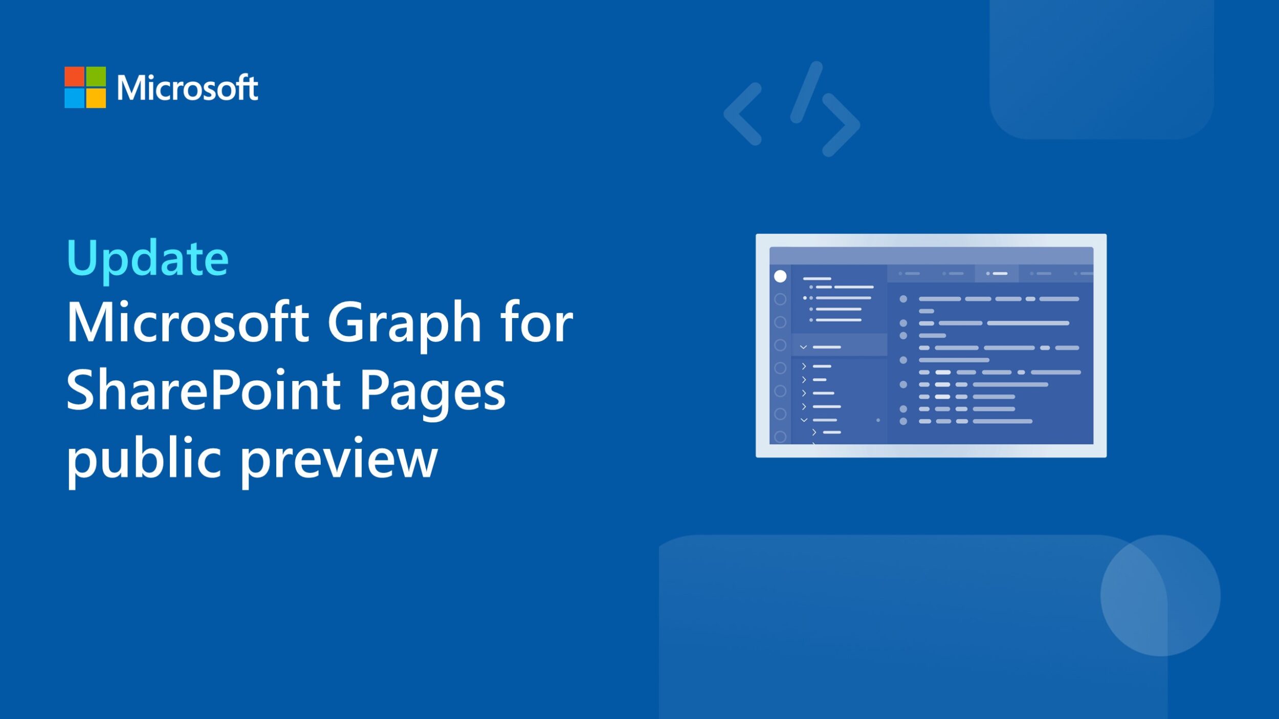 Microsoft Graph for SharePoint Pages public preview – update