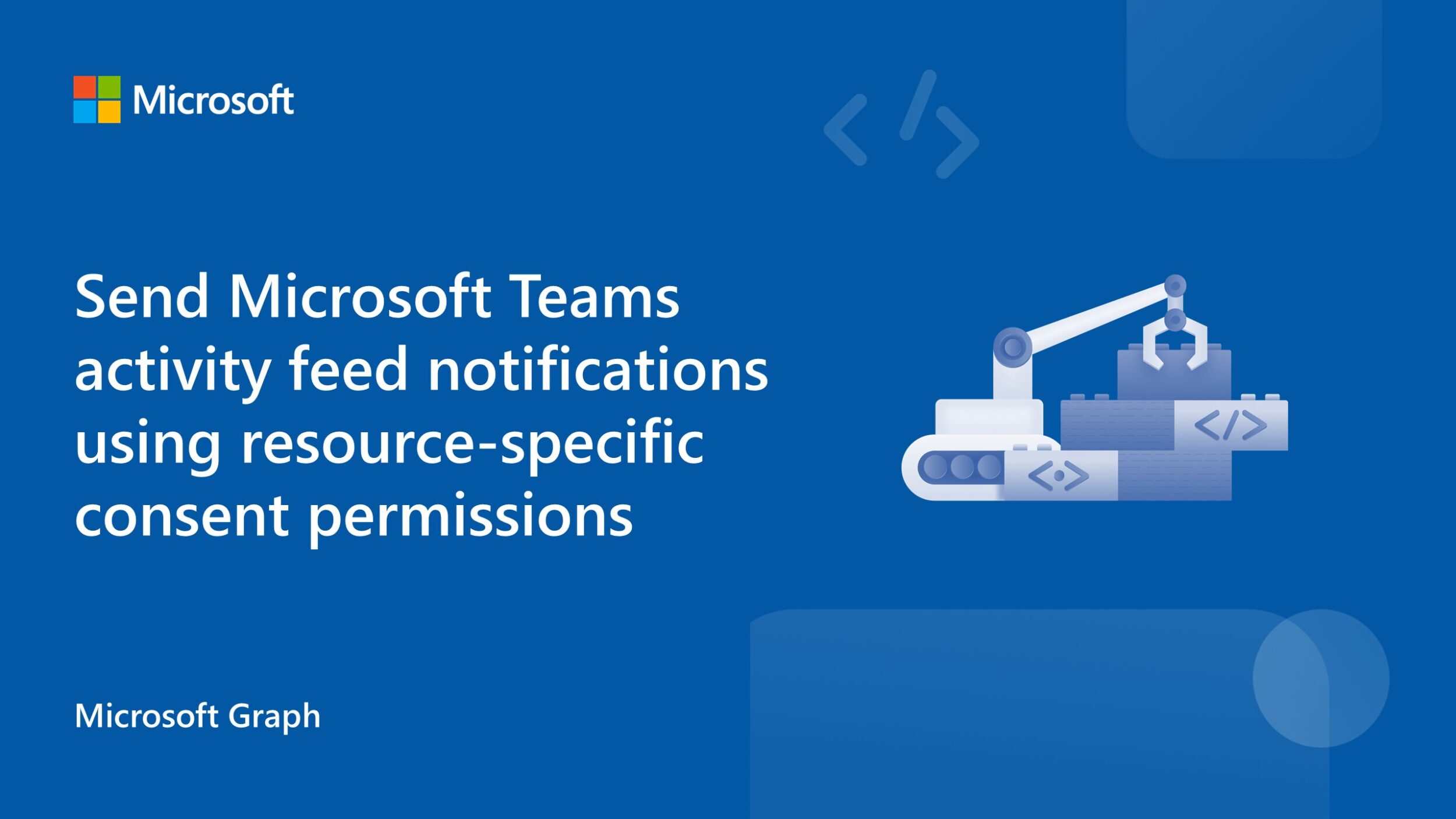 Send Teams activity notifications using new resource-specific consent permissions
