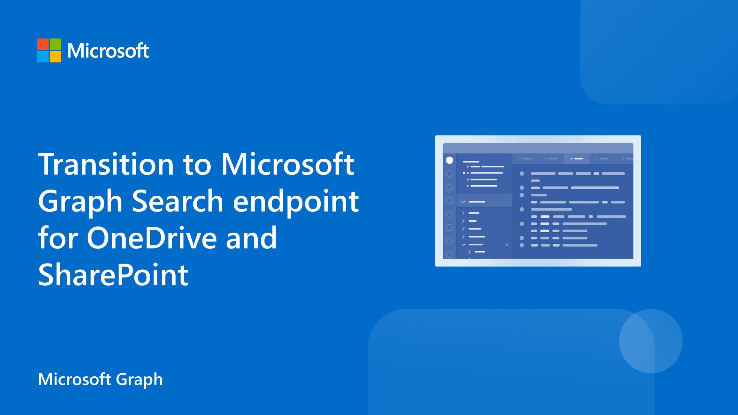 Transition to Microsoft Graph Search endpoint for OneDrive and SharePoint