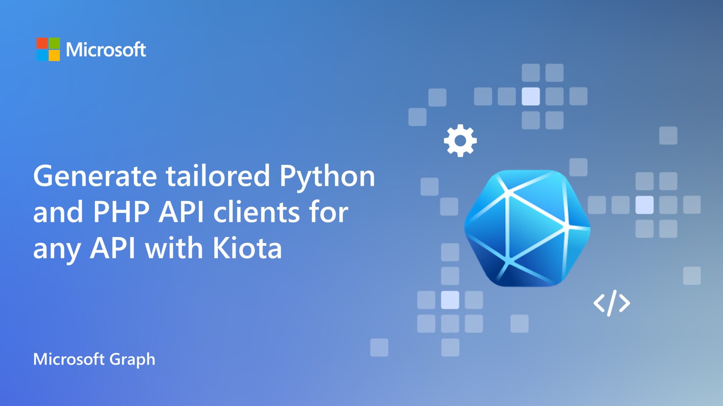 使用 Kiota 为任何 API 生成定制的 Python 和 PHP API 客户端