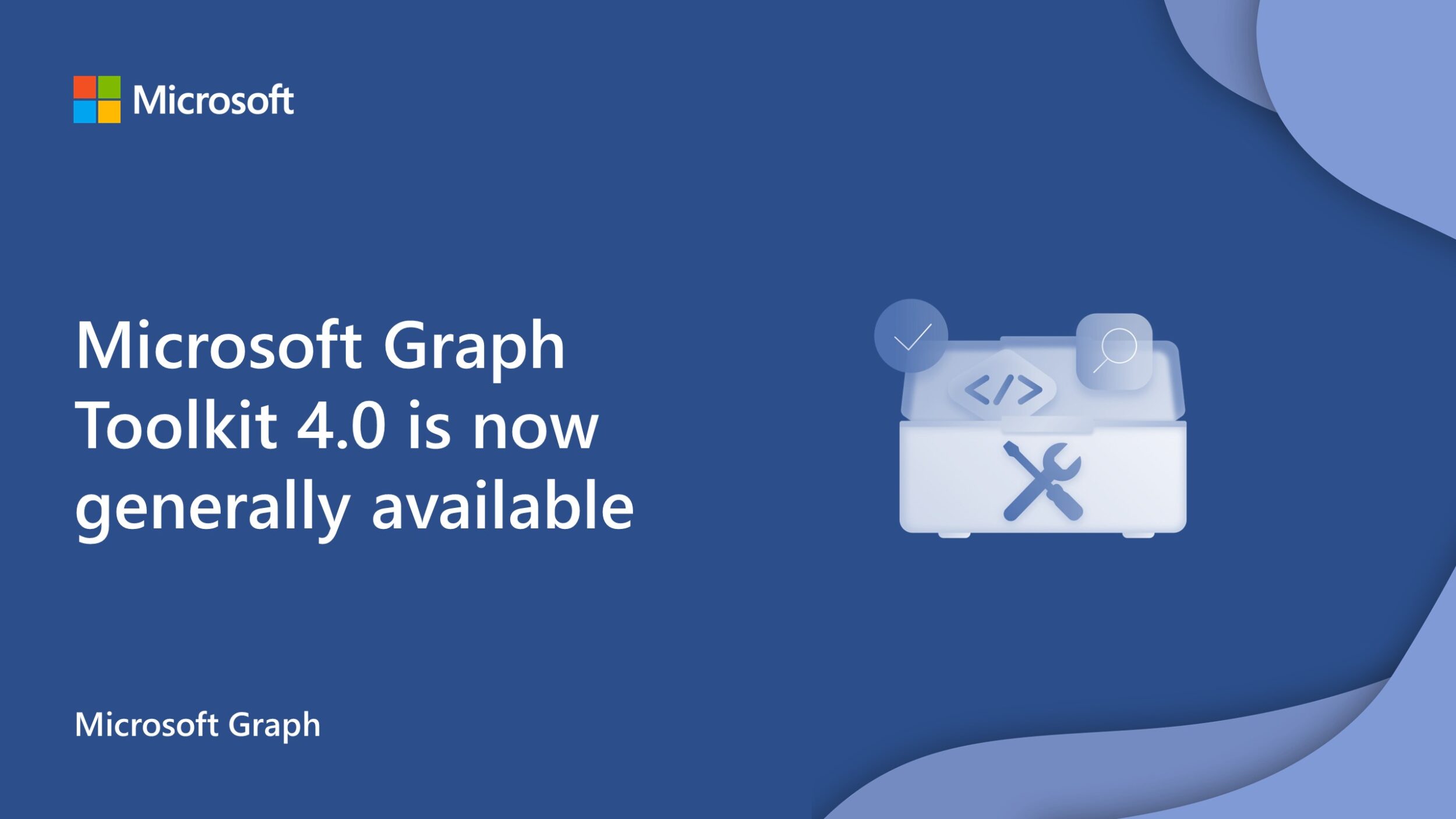 Microsoft Graph Toolkit v4.0 is now generally available