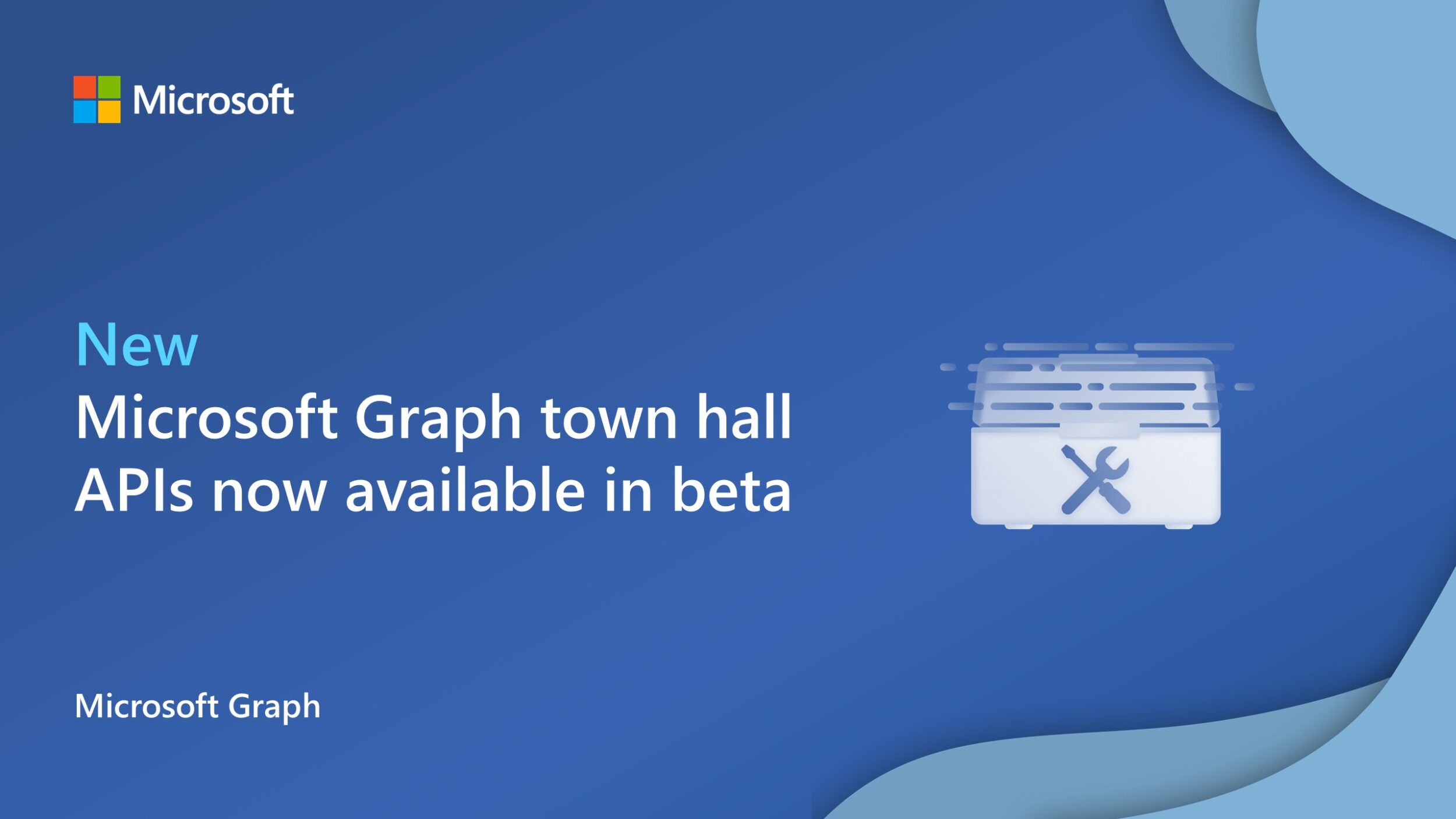 Microsoft Graph town hall APIs now available in beta