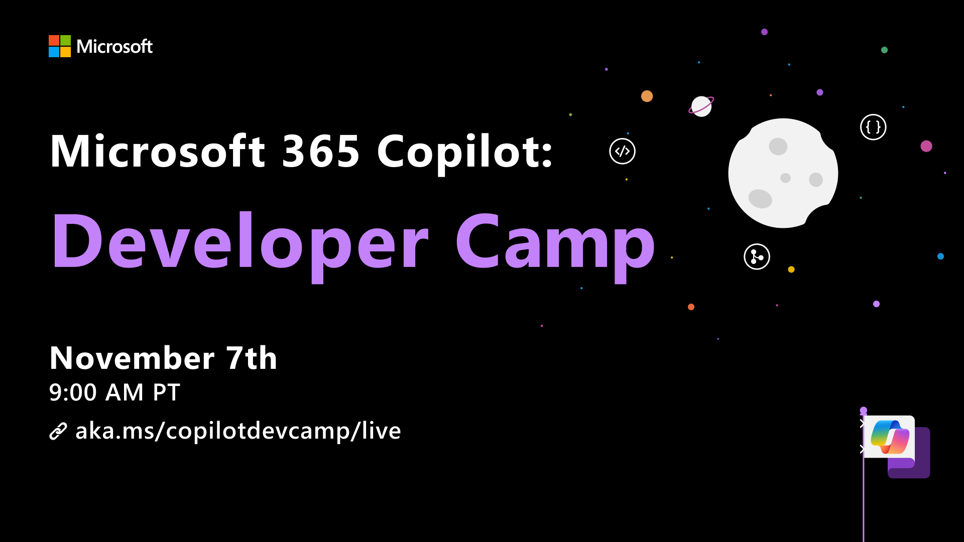 Join the Microsoft 365 Copilot: Developer Camp