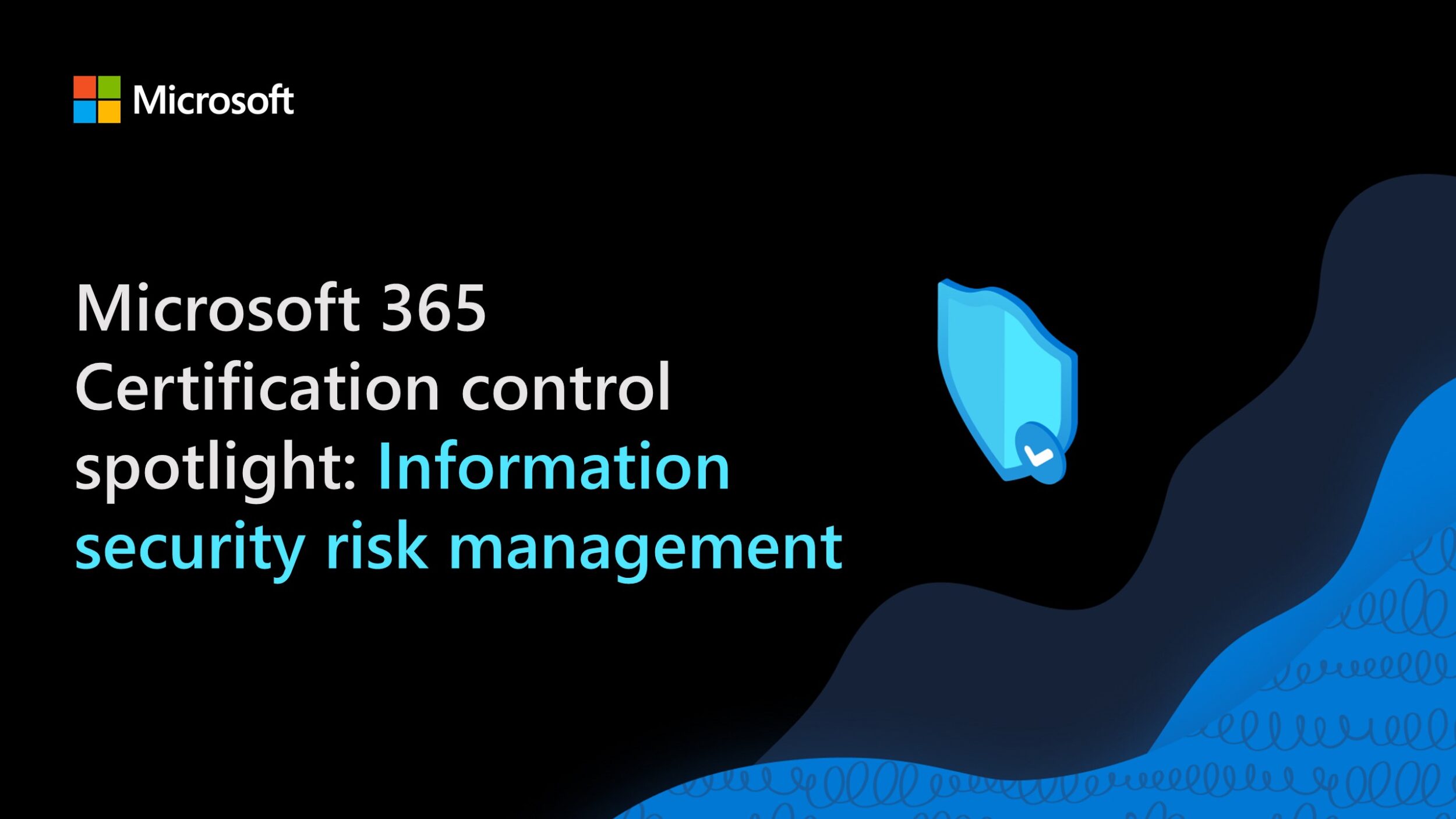 Microsoft 365 control spotlight: Information security risk m...