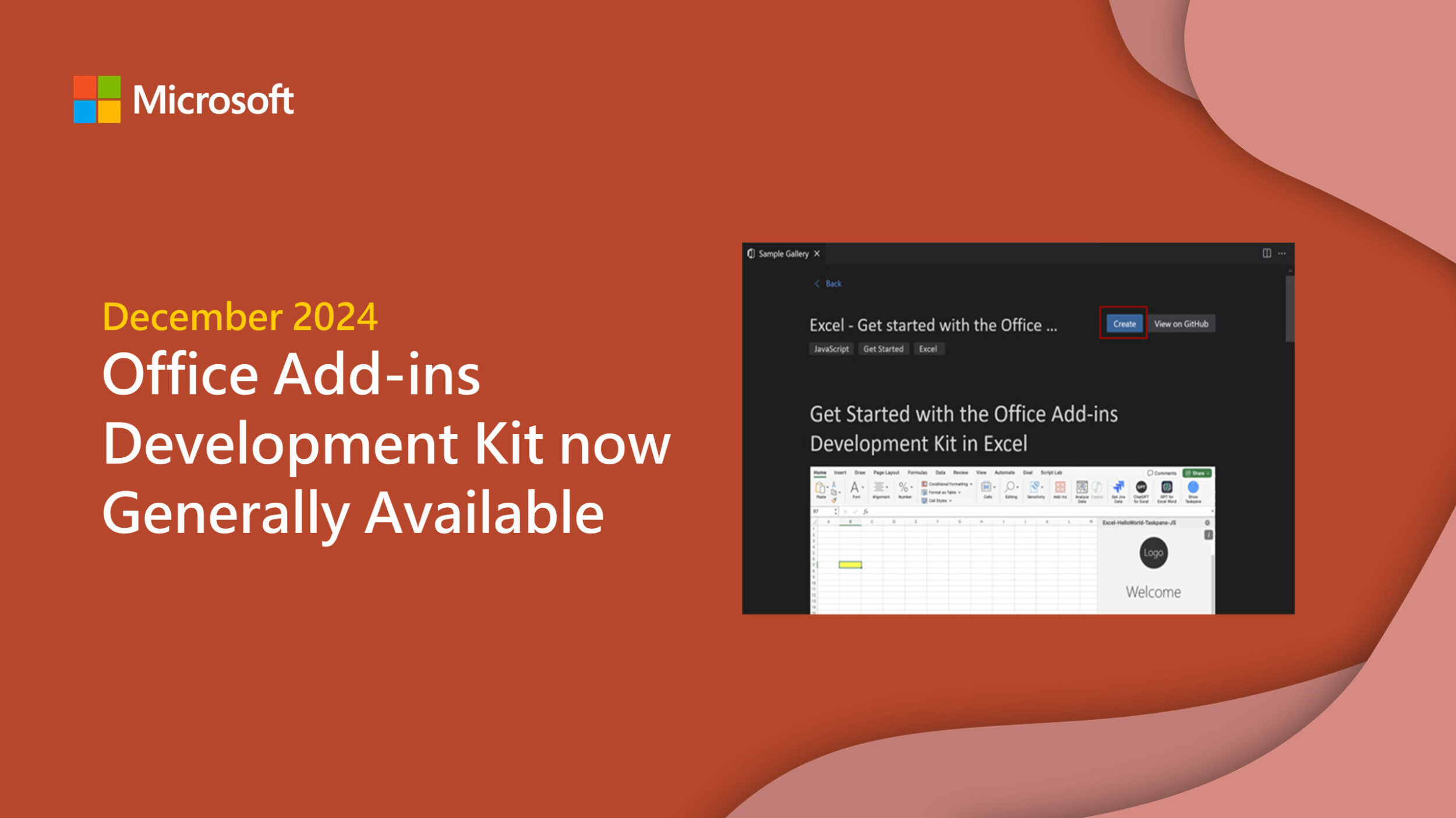 Announcing the Office Add-ins Development Kit GA