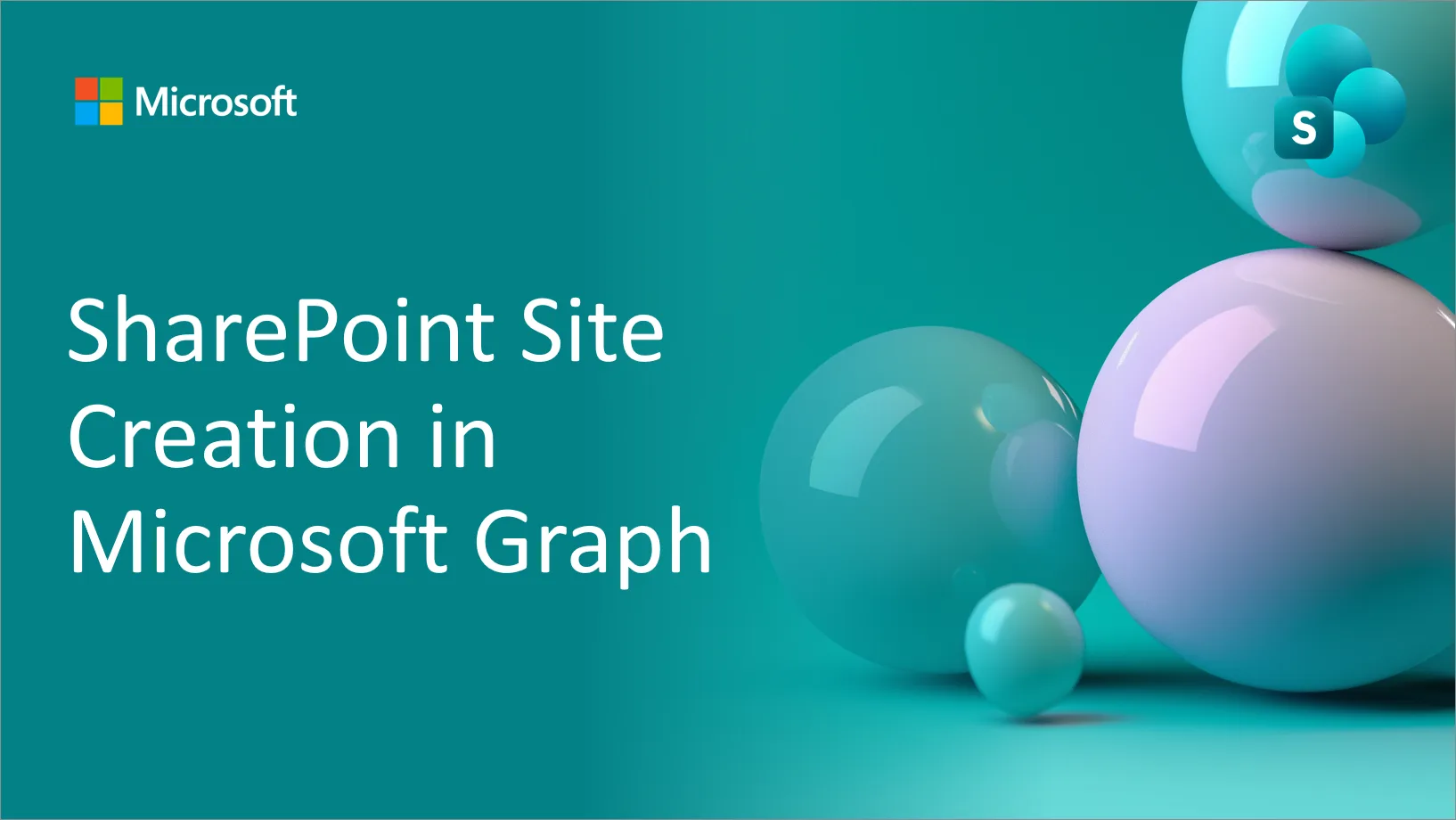 SharePoint Site Creation in Microsoft Graph