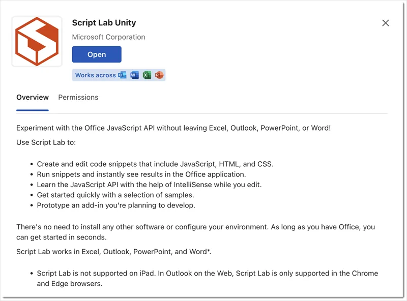 Script lab unity image