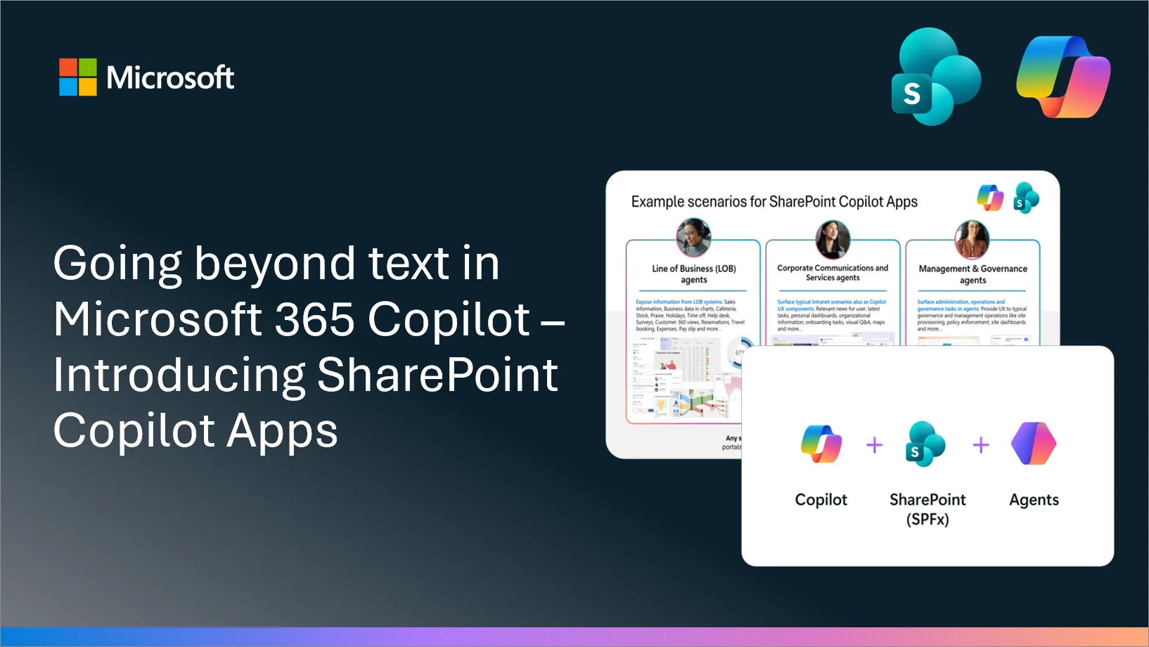 Going beyond text in Microsoft 365 Copilot – Introducing SharePoint Copilot Apps
