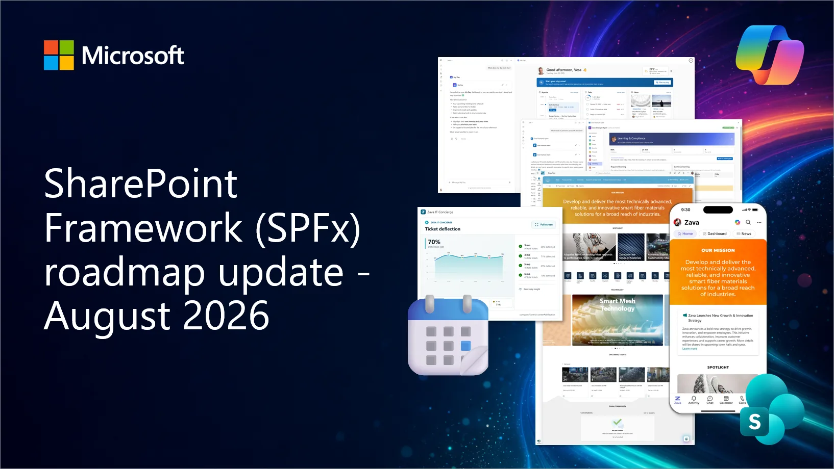 SharePoint Framework (SPFx) roadmap update – August 2026