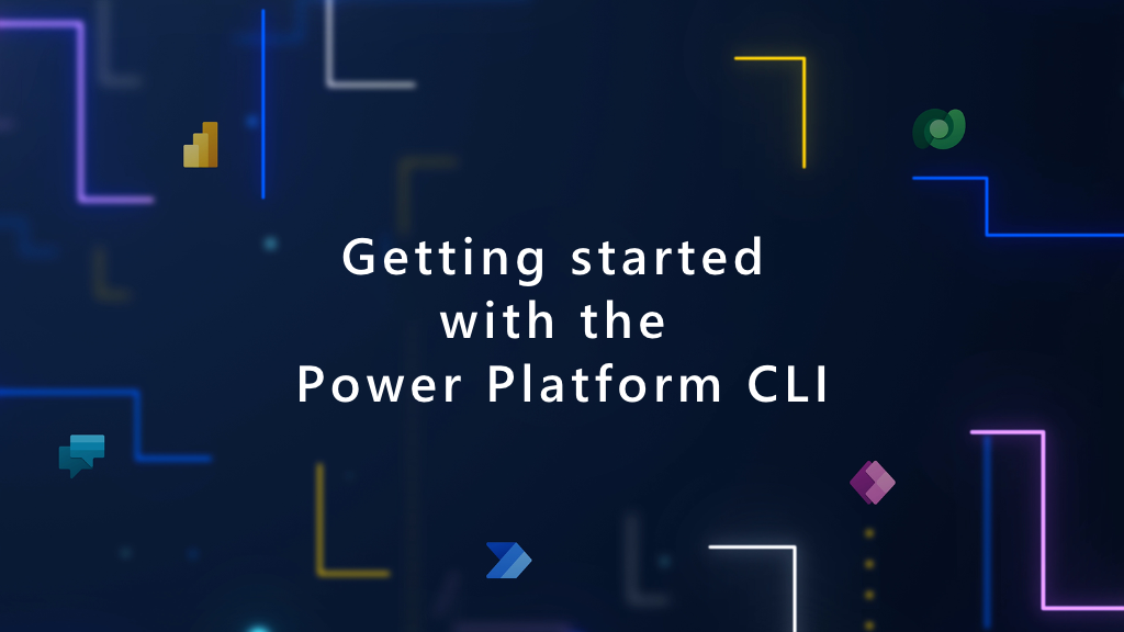 Image Getting started with the Power Platform CLI