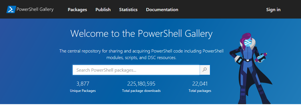 powershell features look archives